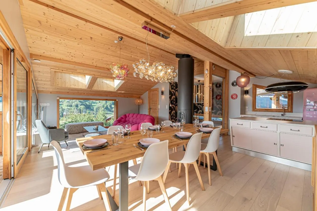 Nouveau ! Chalet Octopussy Avec Jacuzzi Et Sauna, 4 Chambres Pour 8 Personnes Les Gets France