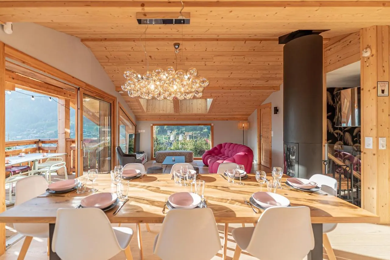 Nouveau ! Chalet Octopussy Avec Jacuzzi Et Sauna, 4 Chambres Pour 8 Personnes Les Gets