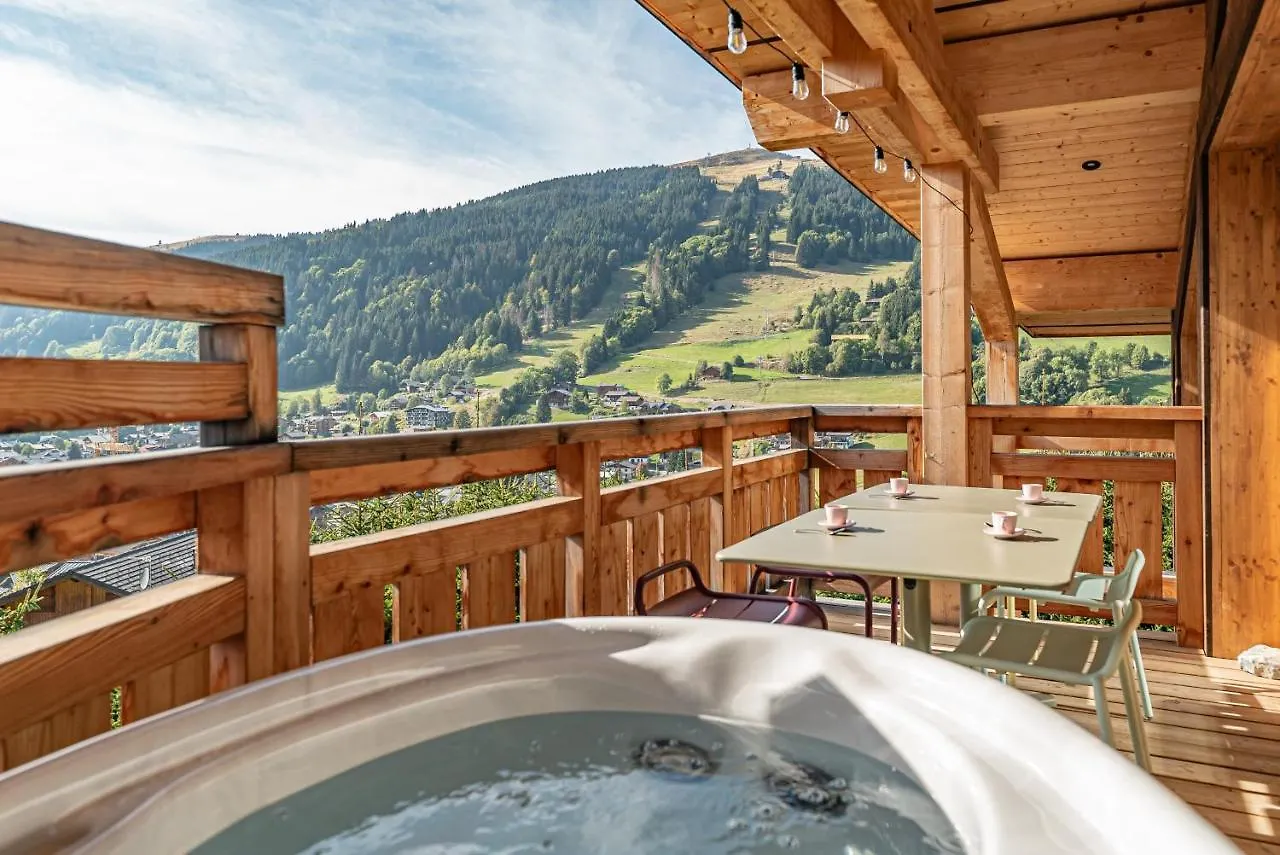 Nouveau ! Chalet Octopussy Avec Jacuzzi Et Sauna, 4 Chambres Pour 8 Personnes Les Gets
